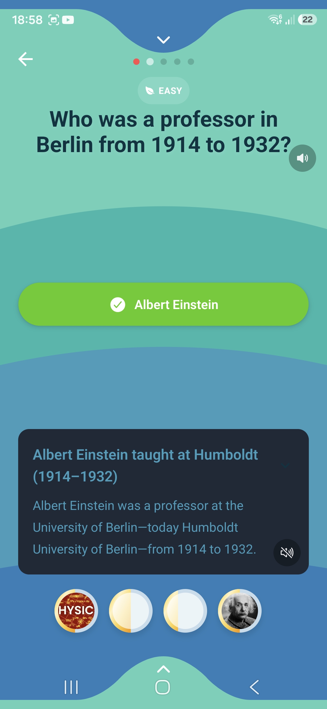 Reviewing the answer